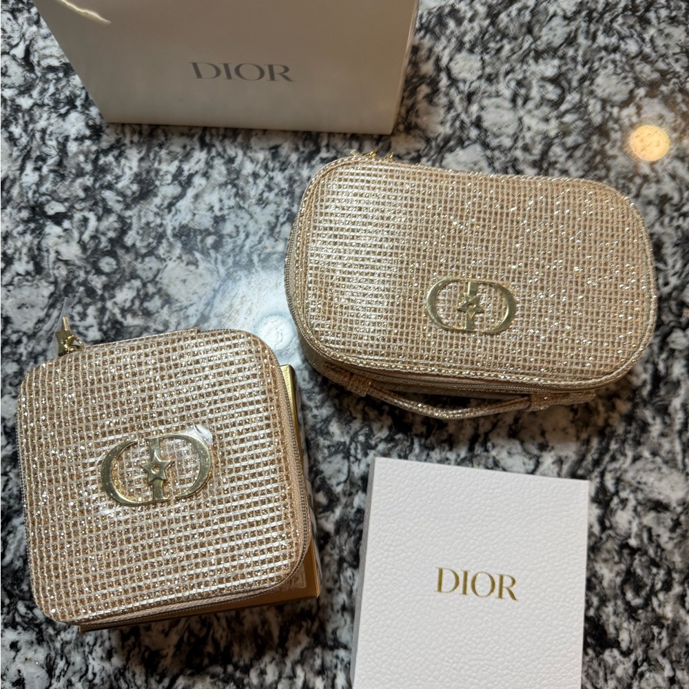DIOR Cosmetic Bag, Jewelry Case & Mirror Set - Picture 10 of 10